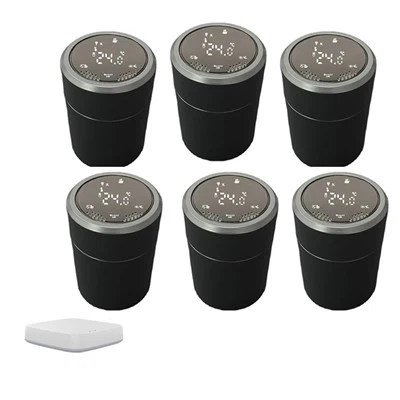 Van tản nhiệt tĩnh nhiệt màu đen